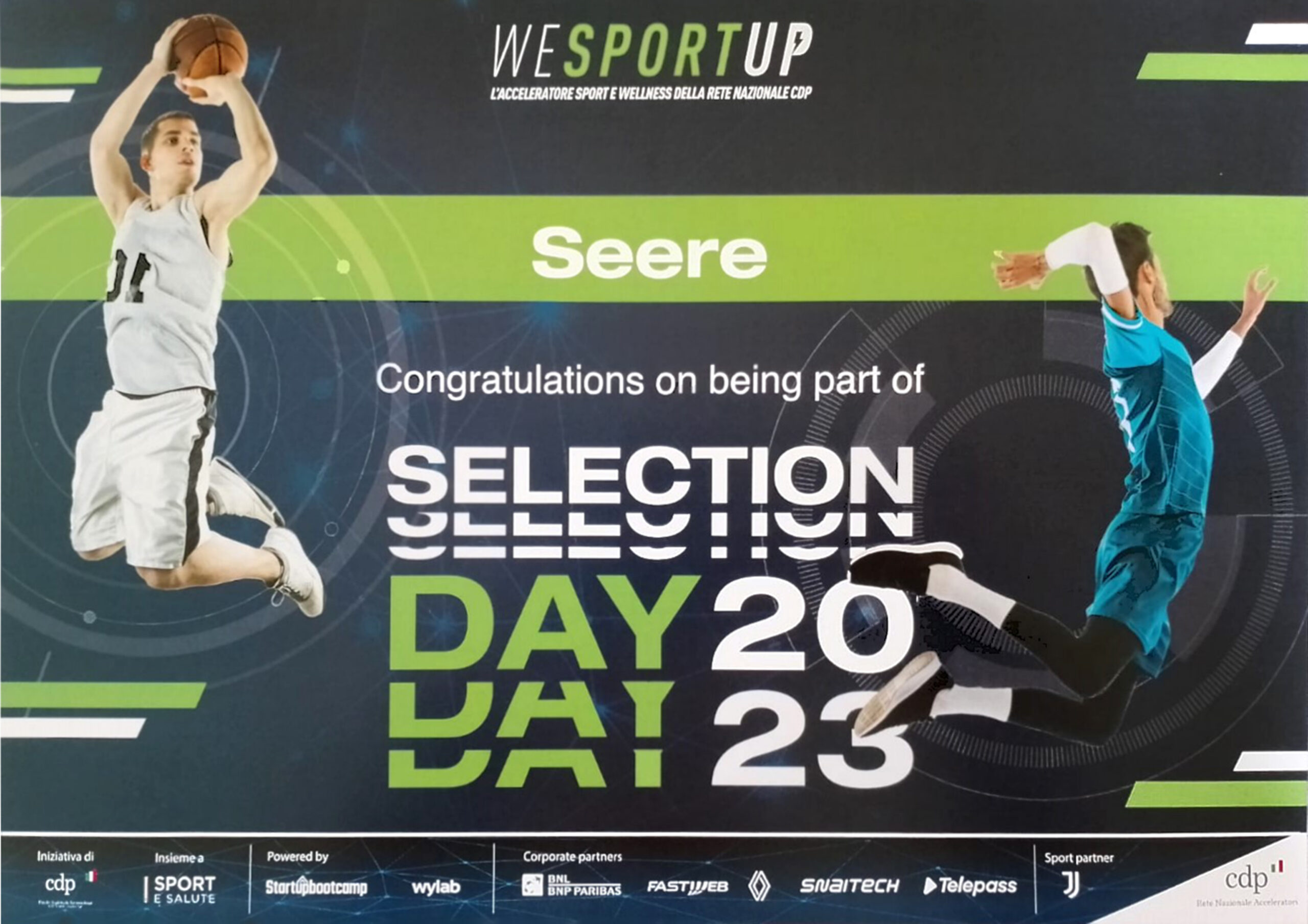 Roma 14 Giugno 2023 - Seere al Selection Day di WeSportUp