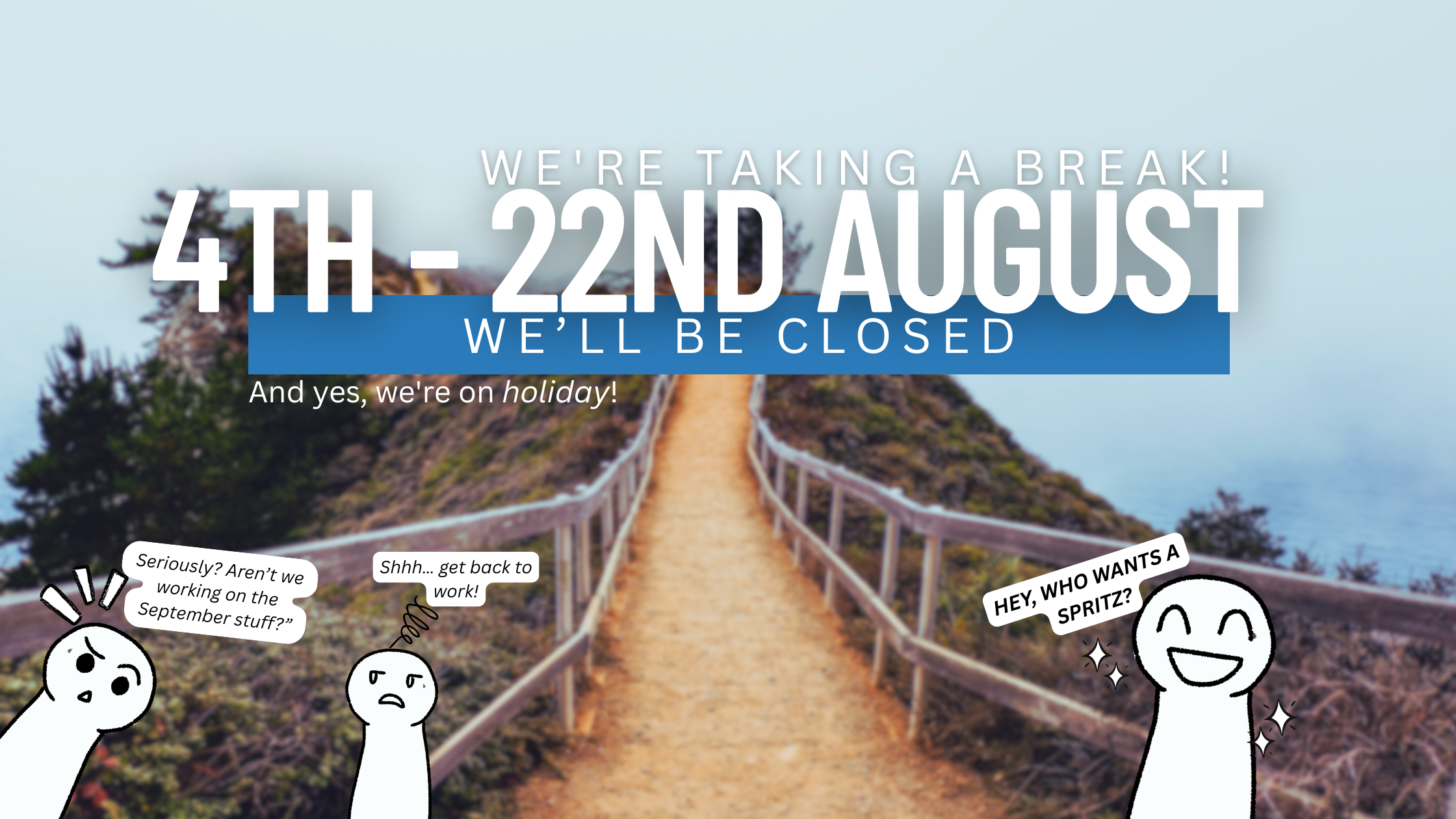 From August 4th to 22nd, Seere will be officially closed. But behind the scenes… ideas are brewing, and September is calling. 💬 “Wait, weren’t we working on something big?” 💬 “Focus. September is coming.” 💬 “Ok, but… spritz first?” Because every pause is part of the process. Enjoy your summer – we’ll come back recharged (and inspired).